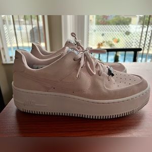 Women’s Nike Platform Air Force Ones